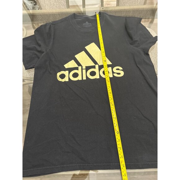 Adidas Black & Gold Amplifier Tee Size L - Picture 6 of 6